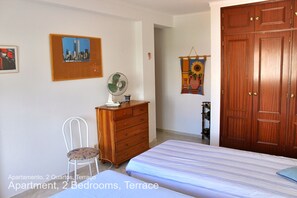 Apartment, 2 Schlafzimmer, Terrasse