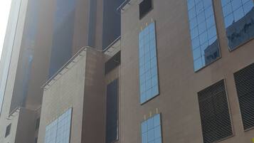 Fassade der Unterkunft