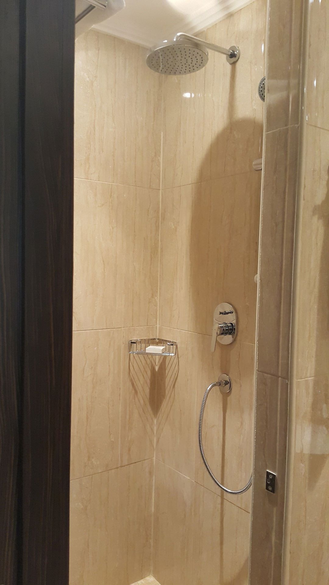 Bathroom | Shower, rainfall showerhead, free toiletries, hair dryer