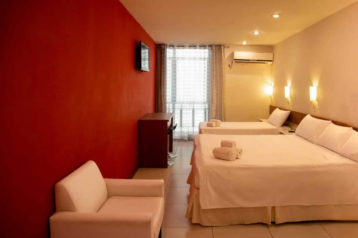 In-room safe, blackout curtains, rollaway beds, free WiFi