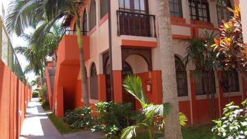 Overnatningsstedets facade