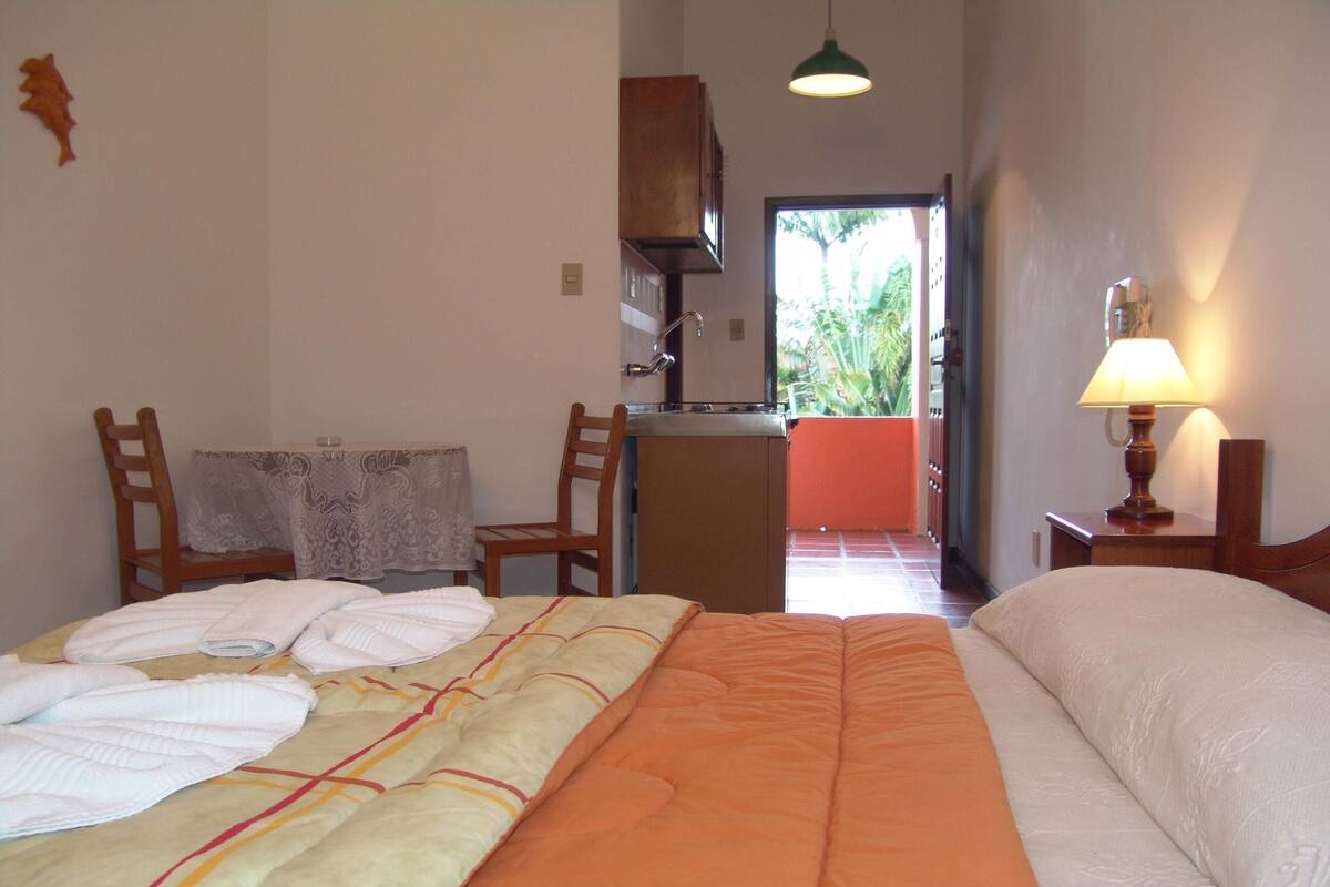 1 habitación, caja de seguridad en la habitación y cortinas blackout 