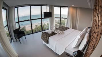 Ropa de cama hipoalergénica y minibar