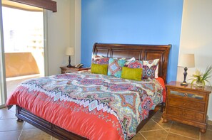 Apartamento, 2 quartos, vista para o oceano | 2 quartos, ferros/tábuas de passar roupa, Wi-Fi de cortesia