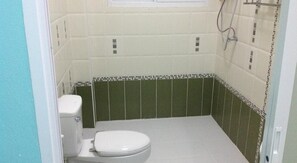 Standard Double Room | Salle de bain | Douche, articles de toilette (gratuits), serviettes fournies