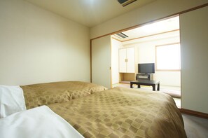 0B | Desk, free WiFi, bed sheets - Royal Inn Mito (Mito)