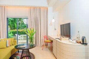 Suite Twin | Safe på rommet, skrivebord, strykejern/-brett og wi-fi (inkludert)