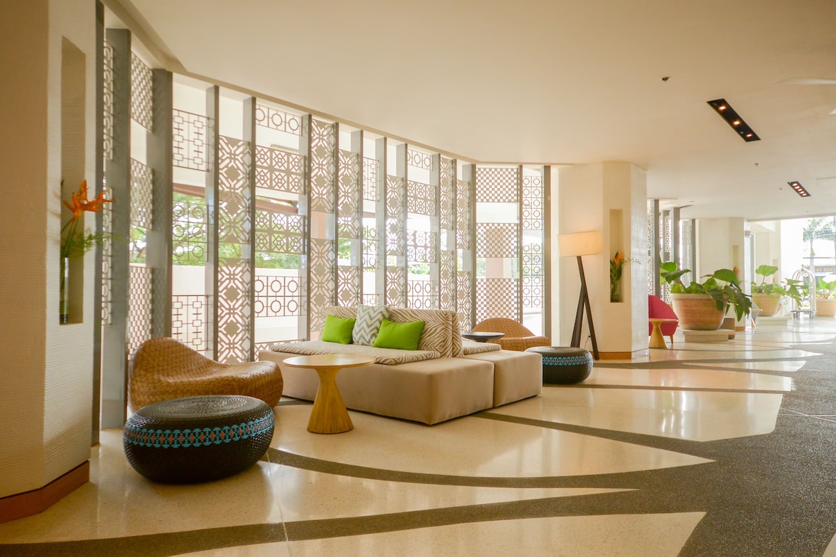 Lobby sitting area
