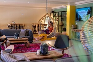 Lobby lounge - Hotel Erettz Zeelim (Eshkol)
