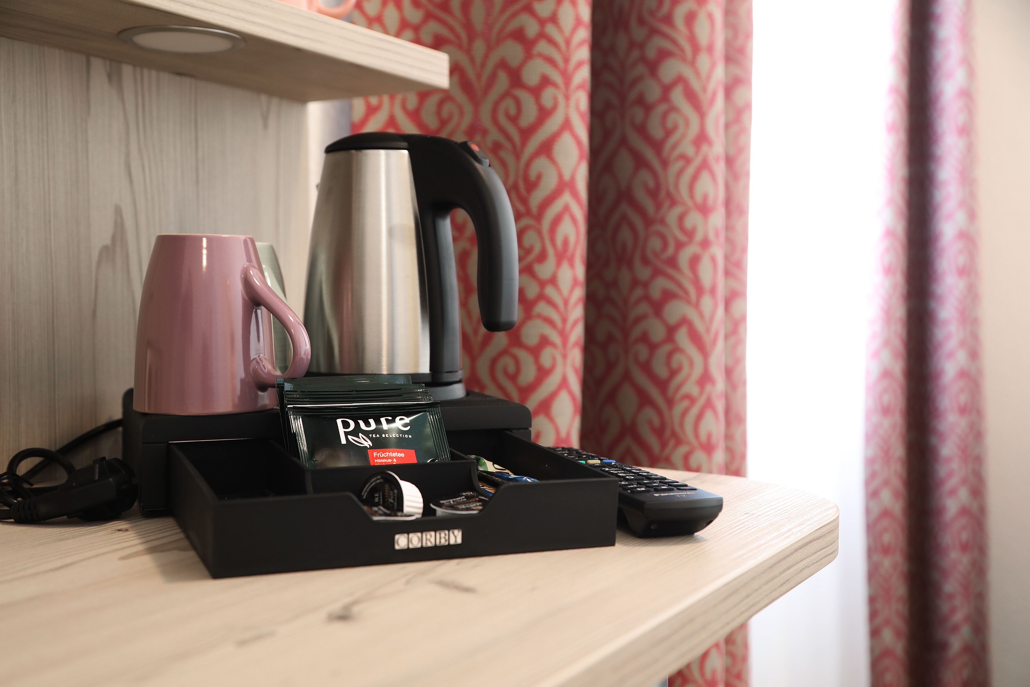 family room | desk, iron/ironing board, free wifi