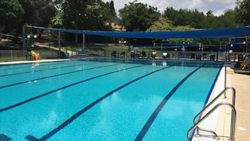 Seasonal outdoor pool