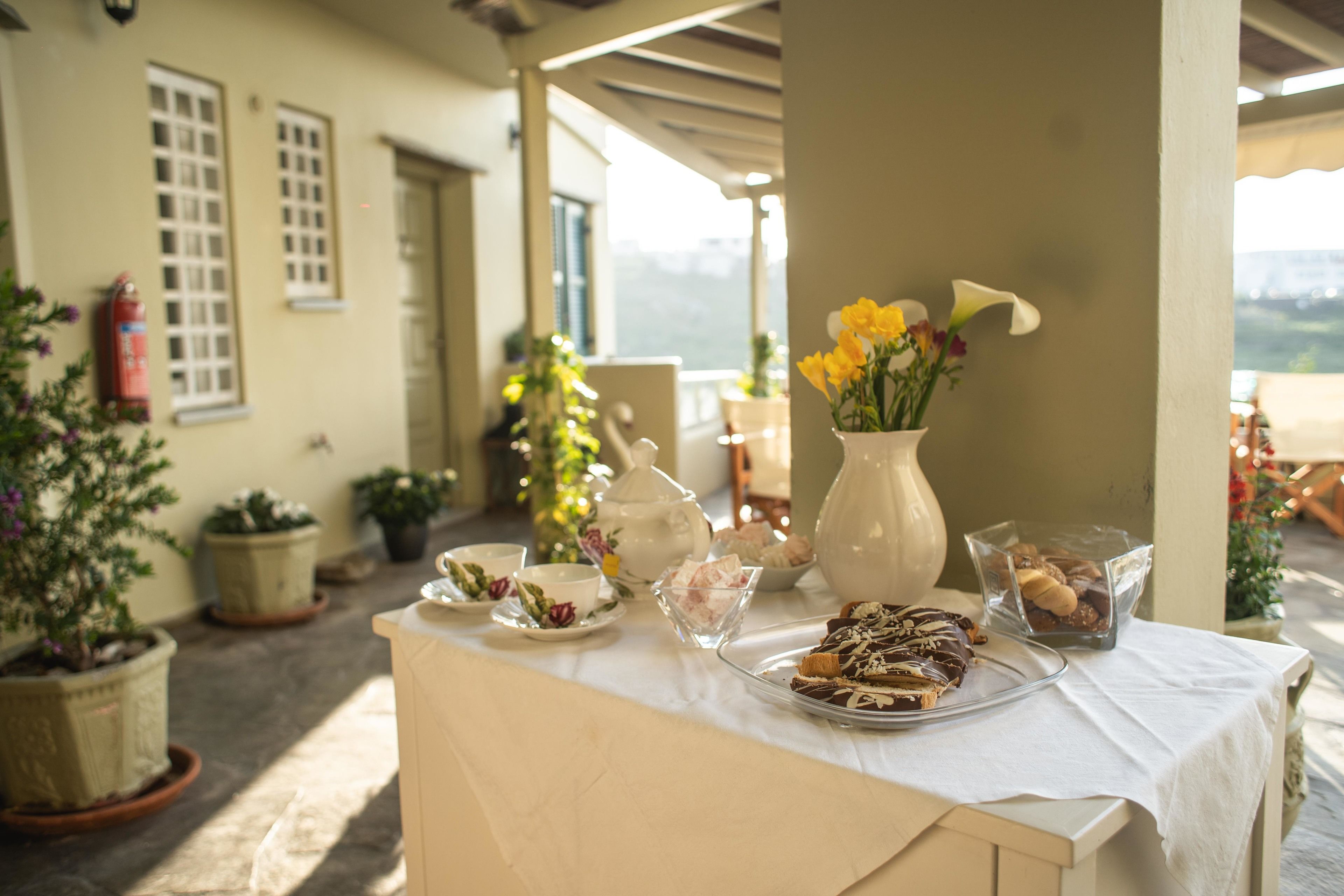 Standard-Zweibettzimmer | Terrasse/Patio