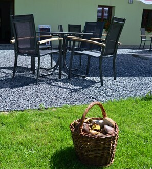 Terrace/patio - Wellness Hotel Sauna (Mala Moravka)