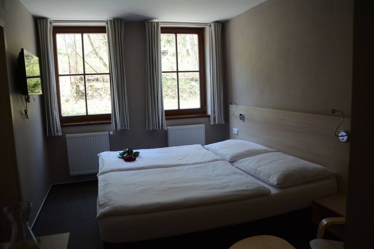 Double Room (Elegant) | Desk, cribs (surcharge), WiFi (free), bed sheets