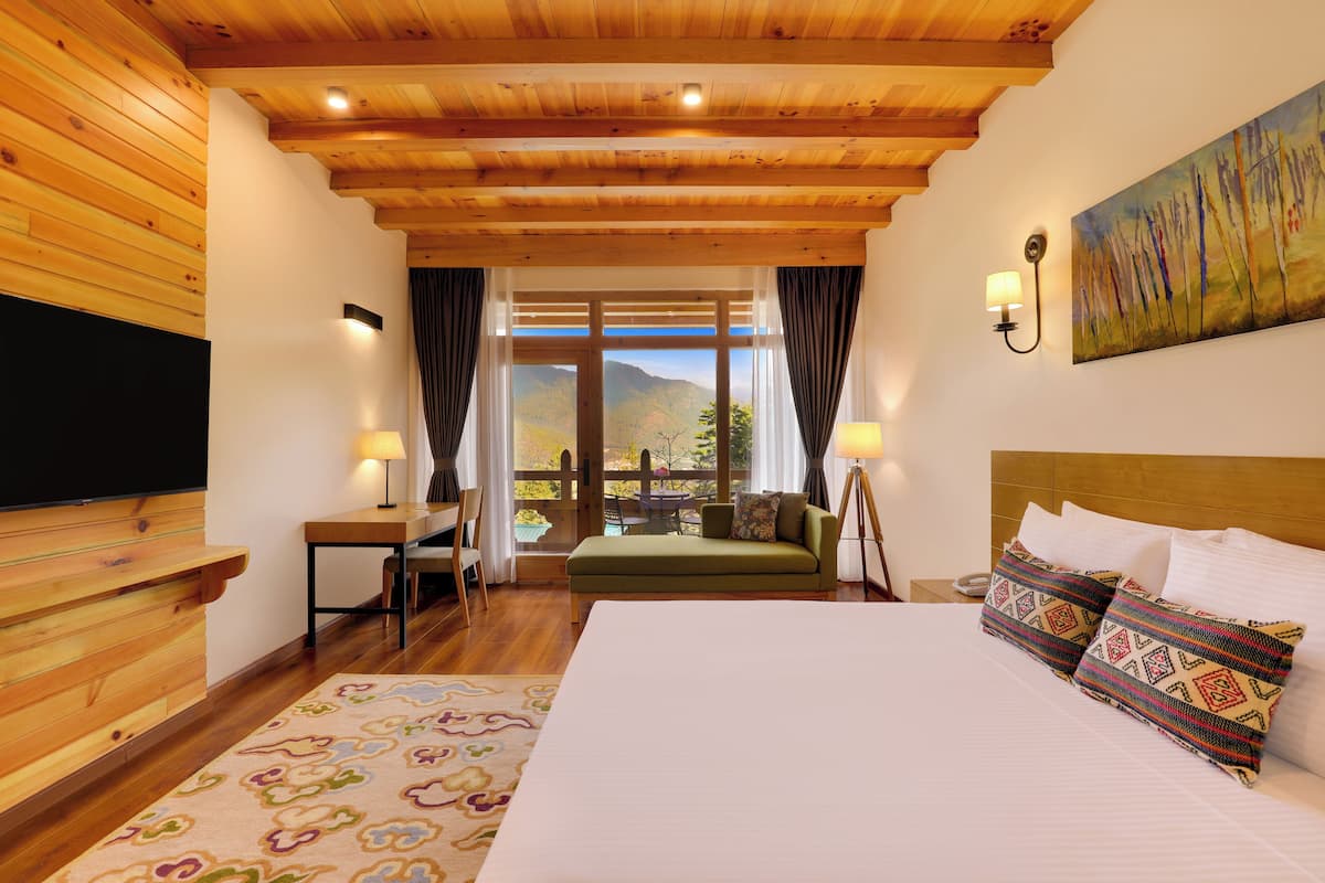 Executive King Room | 1 phòng ngủ, bộ đồ giường cao cấp, két bảo mật tại phòng, bàn