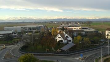 Uitzicht vanuit accommodatie