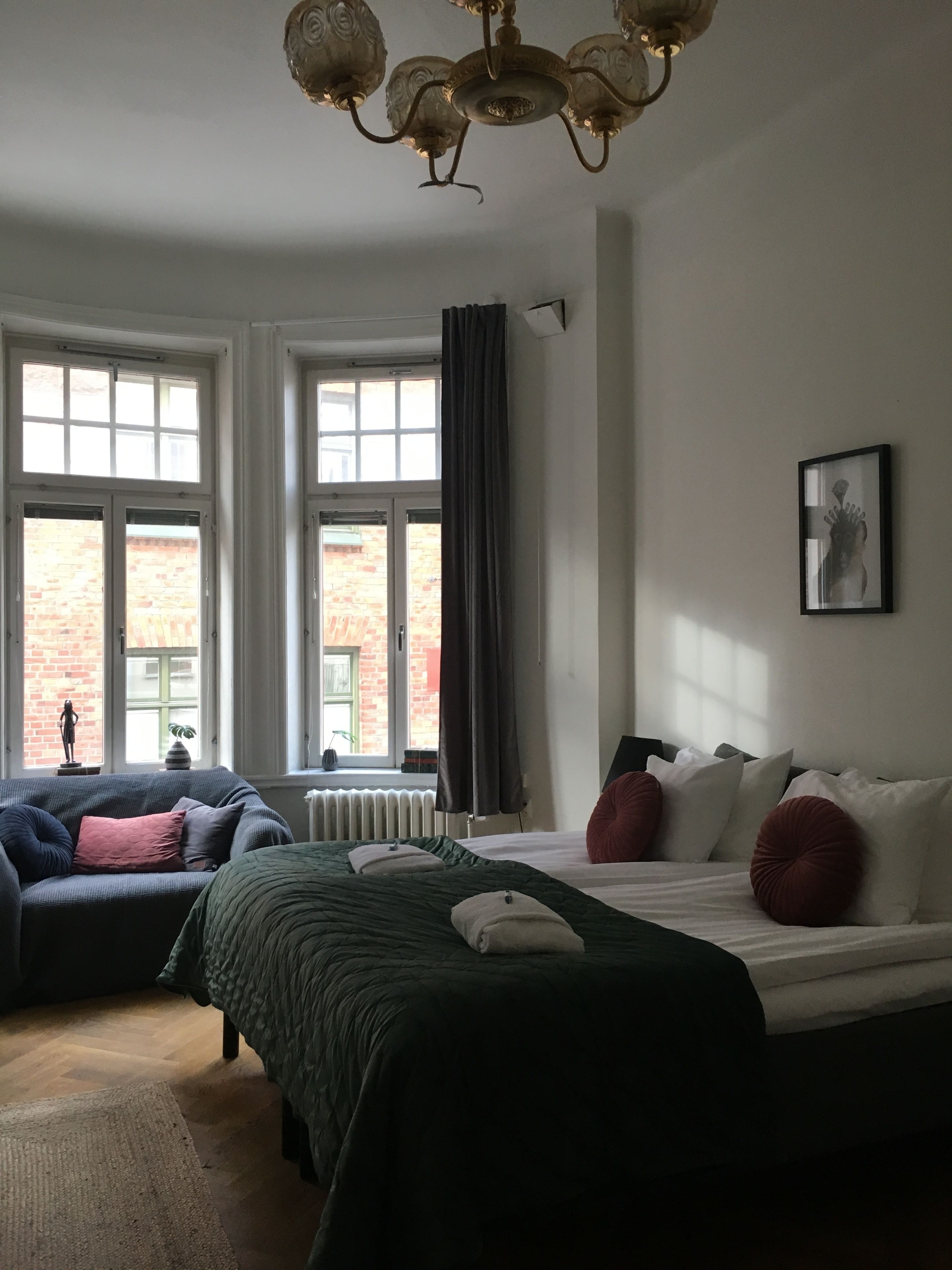 双人房 | 免费婴儿床、免费 WiFi、床单