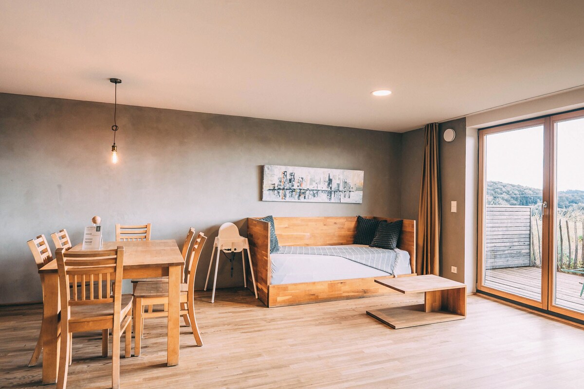 Departamento, 2 habitaciones, cocineta (balcony) | Wifi gratis, muebles diferentes y ropa de cama