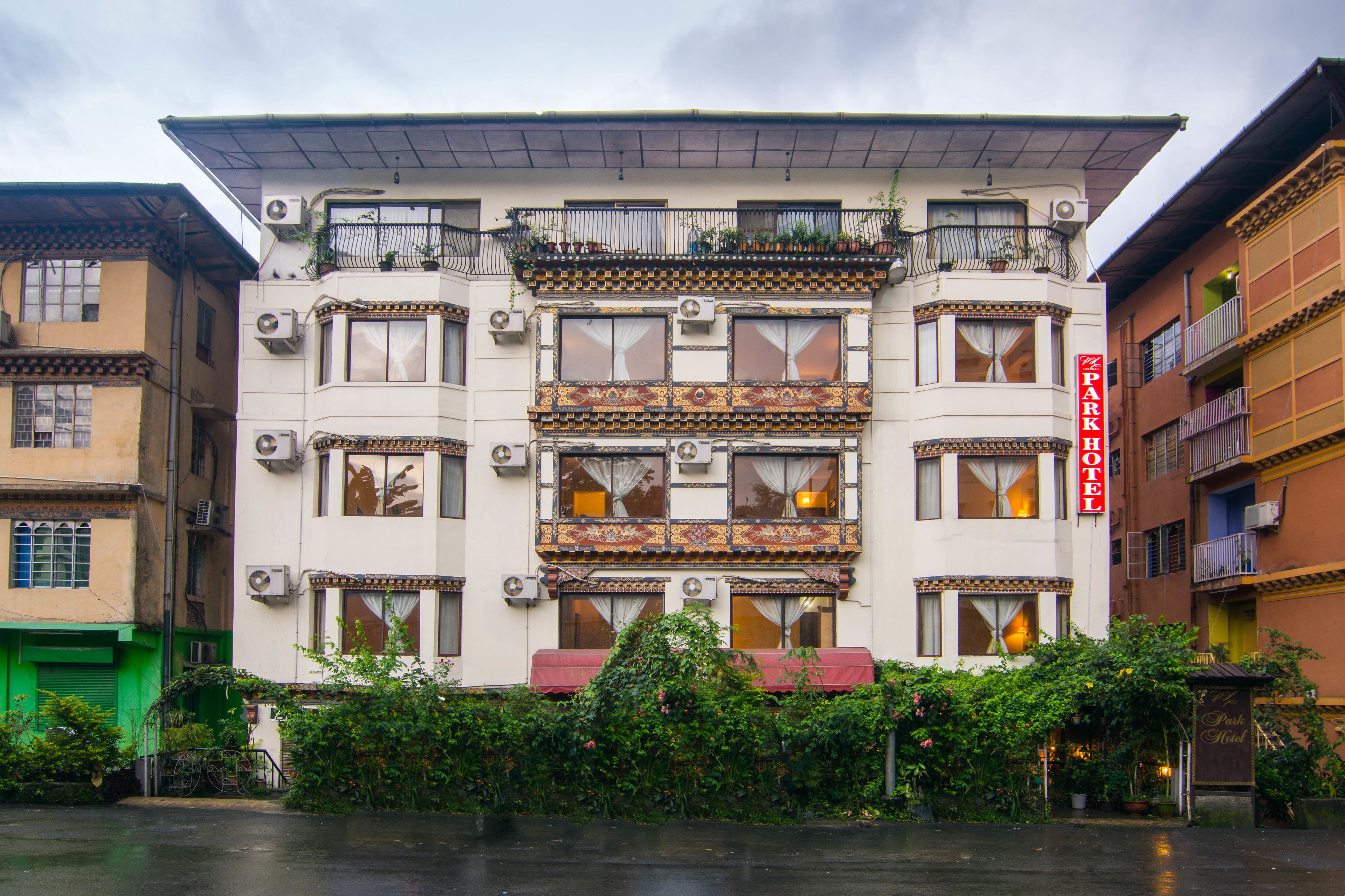 Fassade der Unterkunft