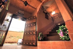 Interior entrance