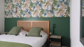 Standard Double Room, Air conditioning | Premium bedding, desk, free WiFi - Hotel les jardins de l'océan (climatisé) (Biscarrosse)