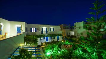 Vue depuis lâhĂ©bergement