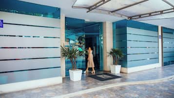 Façana frontal de l'allotjament