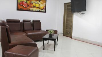 Sala de estar en el lobby