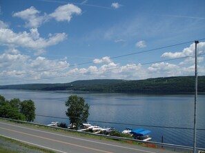 Utsikt fra overnattingsstedet