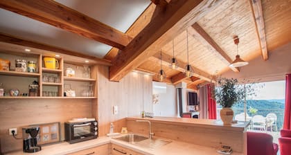 Stone Villa with Panoramic Views
