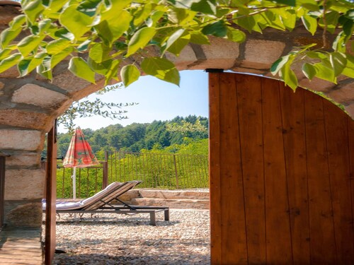 Stone Villa with Panoramic Views