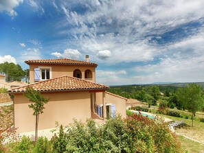 Exterior - Peaceful Villa in Joyeuse (Joyeuse)