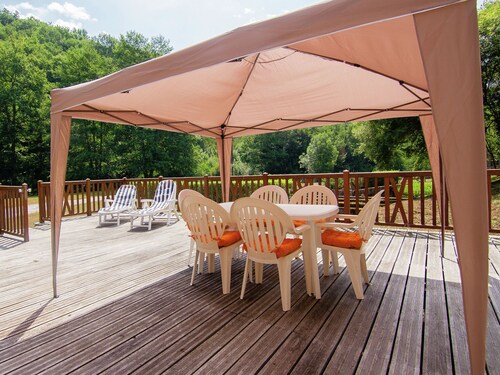 Chalet de charme avec piscine
