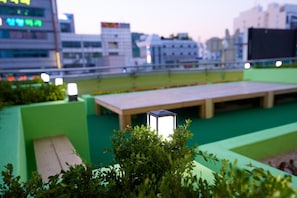 Vue depuis l’hébergement