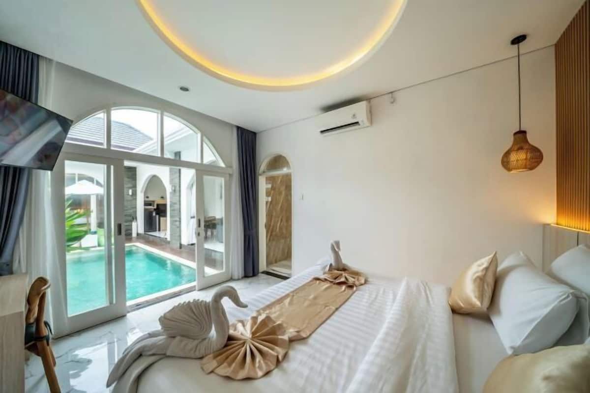 1 camera, biancheria da letto di alta qualità, tende oscuranti