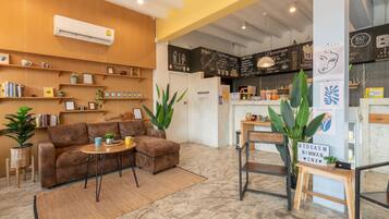 Sala de estar en el lobby