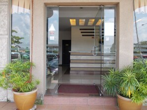 Façade de l’hébergement