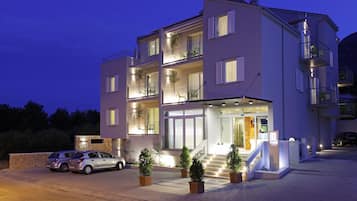 Fassade der Unterkunft