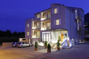 Fassade der Unterkunft