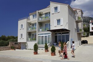 Fassade der Unterkunft