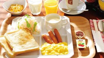 朝食ビュッフェ