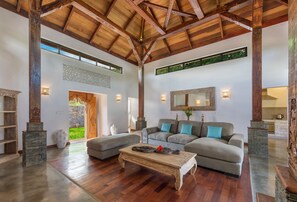 Luxury Villa, 3 Bedrooms | Living room