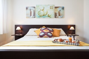 Apartamento, 2 habitaciones, balcón | 2 dormitorios, tabla de planchar con plancha, cunas (de pago)