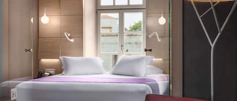 1 Schlafzimmer, hochwertige Bettwaren, Minibar, Zimmersafe