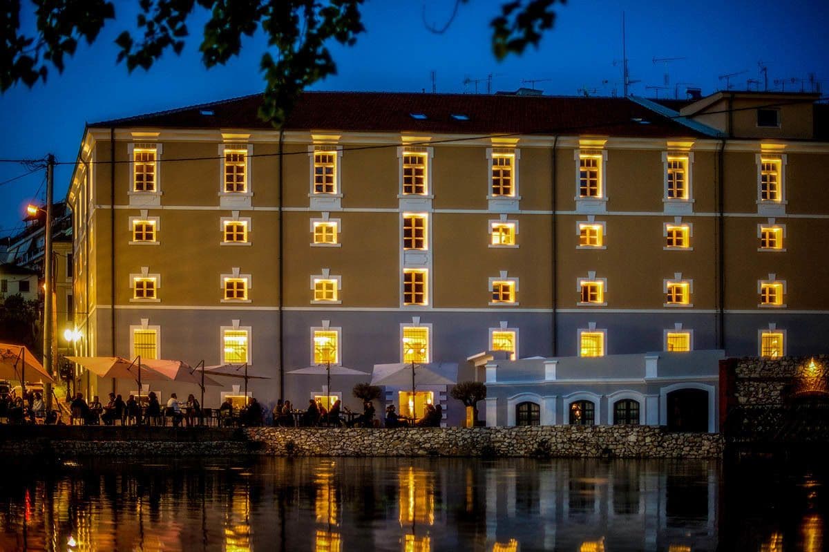 front of property – evening/night