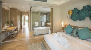 Villa777 - 3 Bedroom  | 3 間睡房、高級寢具、Select Comfort 床墊、房內夾萬