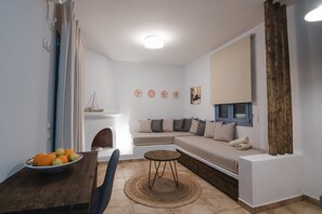 Apartment, 1 Bedroom | Living area | Plasma TV