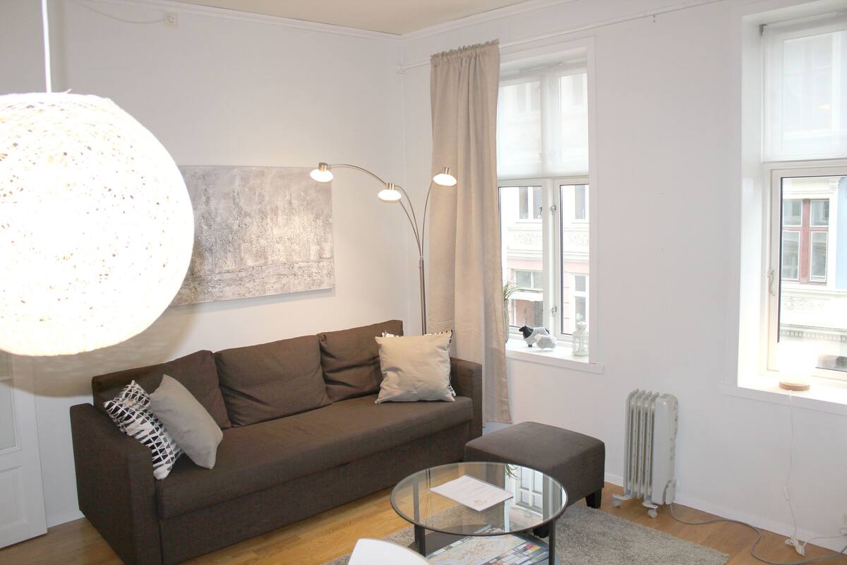 City Apartment, 1 Bedroom, Non Smoking, Kitchen | Living room