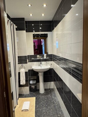 Deluxe Apartment (Sydney) | Bathroom - Aparthotel Résidence Bara Midi (Brussels)