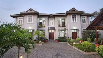 Overnatningsstedets facade